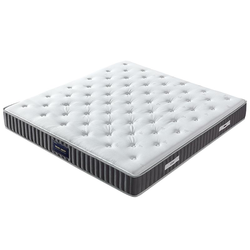 乳胶床垫软硬两用床垫乳胶3D透气面料独立袋装弹簧双人床垫