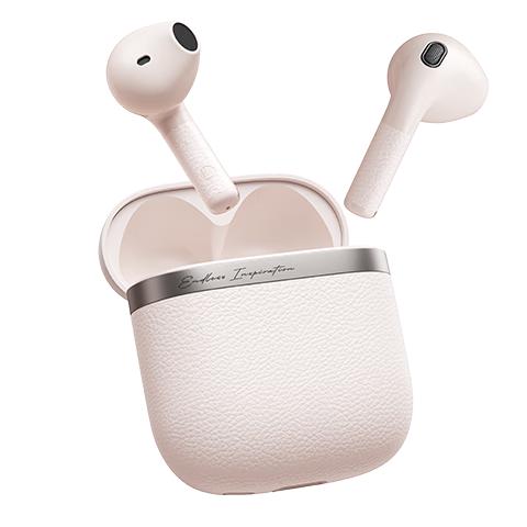 EDIFIER 漫步者 花再Evo Air EDF280041 半入耳式真无线单动圈降噪蓝牙耳机 迷雾粉