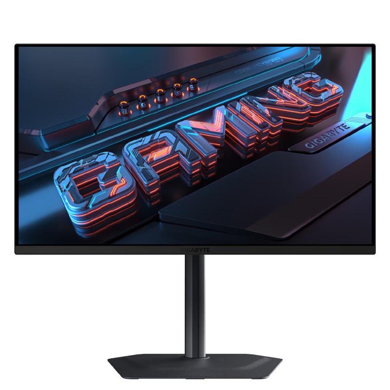 GIGABYTE 技嘉 MO27Q2 27英寸 OLED 平面 G-sync FreeSync 显示器（2560*1440、240Hz、99% DCI-P3、HDR400）