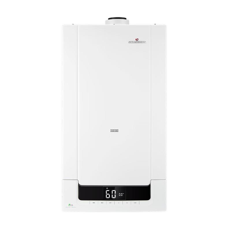 小松鼠（squirrel）燃气壁挂炉全预混冷凝超一级能效天然气采暖热水两用一级静音壁挂炉LL1GBQ25-Q70