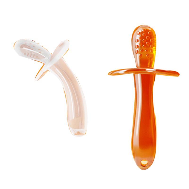 磨牙棒婴儿牙胶咬咬乐咬咬胶硅胶新生儿磨牙棒防掉链可啃咬水煮