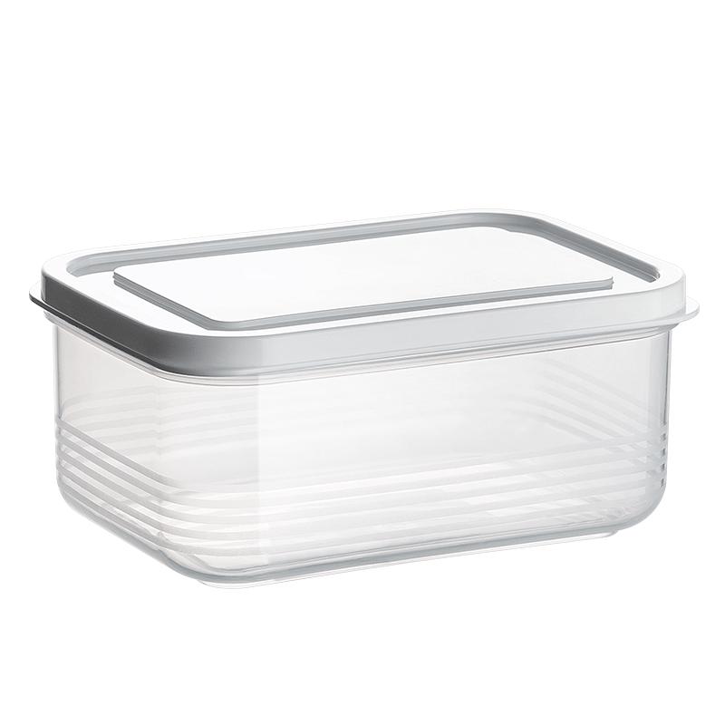 安扣食品保鲜盒冰箱收纳盒厨房食物密封储物整理盒水果蔬菜