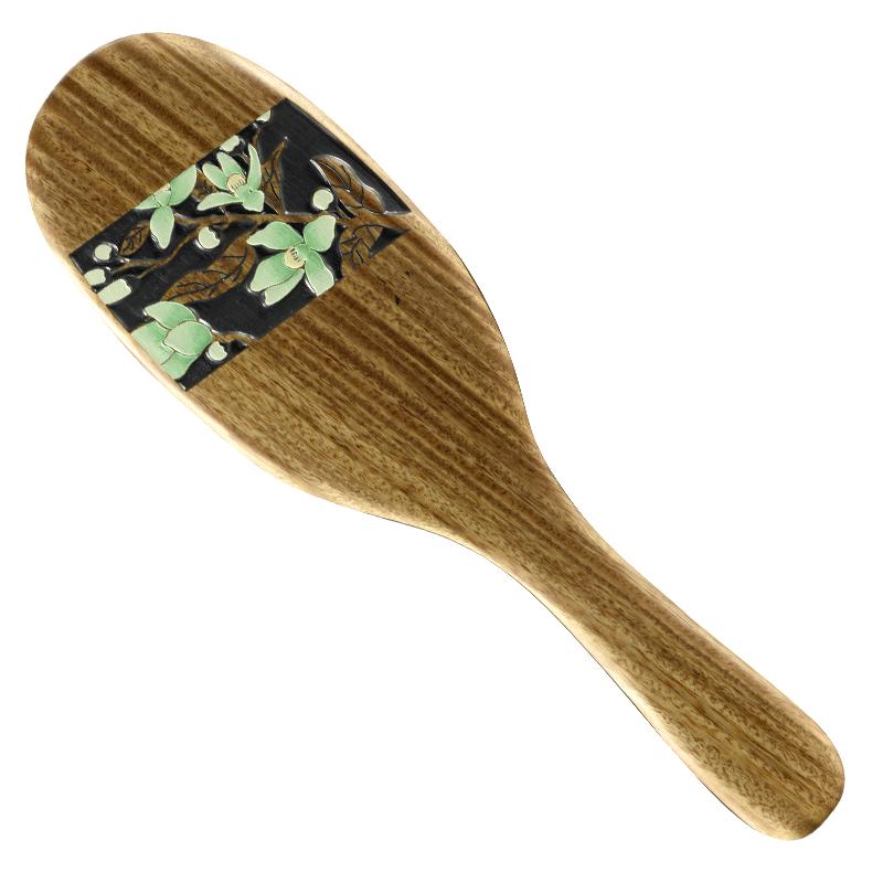 谭木匠气垫气囊按摩梳子礼盒栀子花开玉檀木清香护发按摩头皮馈赠亲友