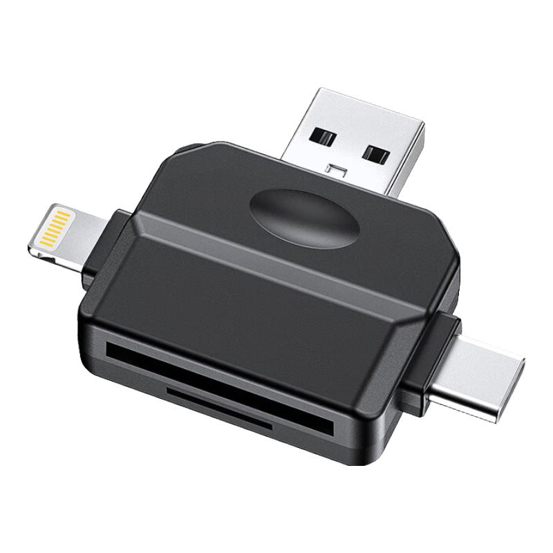  UNNLINK 免装APP即拍即存 三合一读卡器