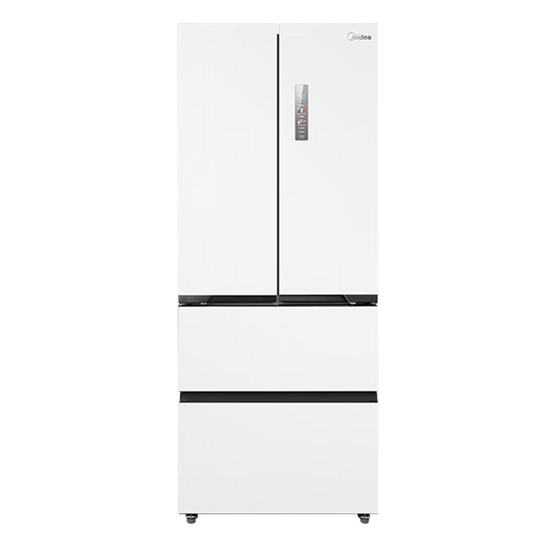 Midea 美的 M60系列 MR-468WUFPZE 风冷法式多门冰箱 446L 流苏白