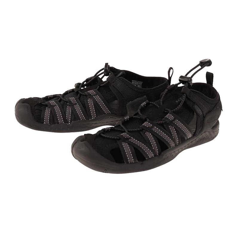 日潮跑腿KEEN女式绑带凉鞋舒适潮流运动Drift Creek H2 1026126