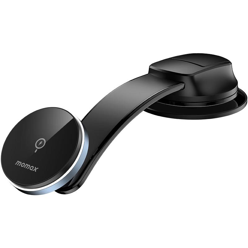 摩米士车载手机支架车载15W无线快充手机支架车载磁吸支架吸盘底座式