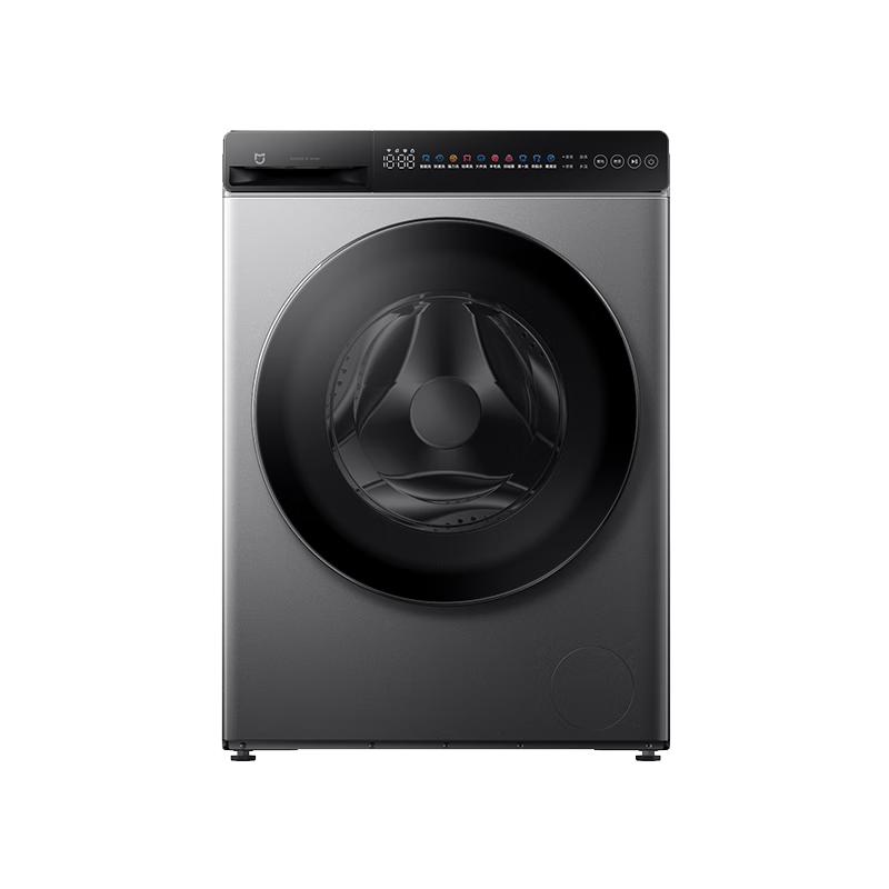 MIJIA 米家 超净洗系列 XQG100MJ107 滚筒洗衣机 10kg 银灰色