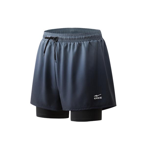 泳裤男士舒适透气假两件游泳裤防尴尬沙滩裤海边度假温泉裤