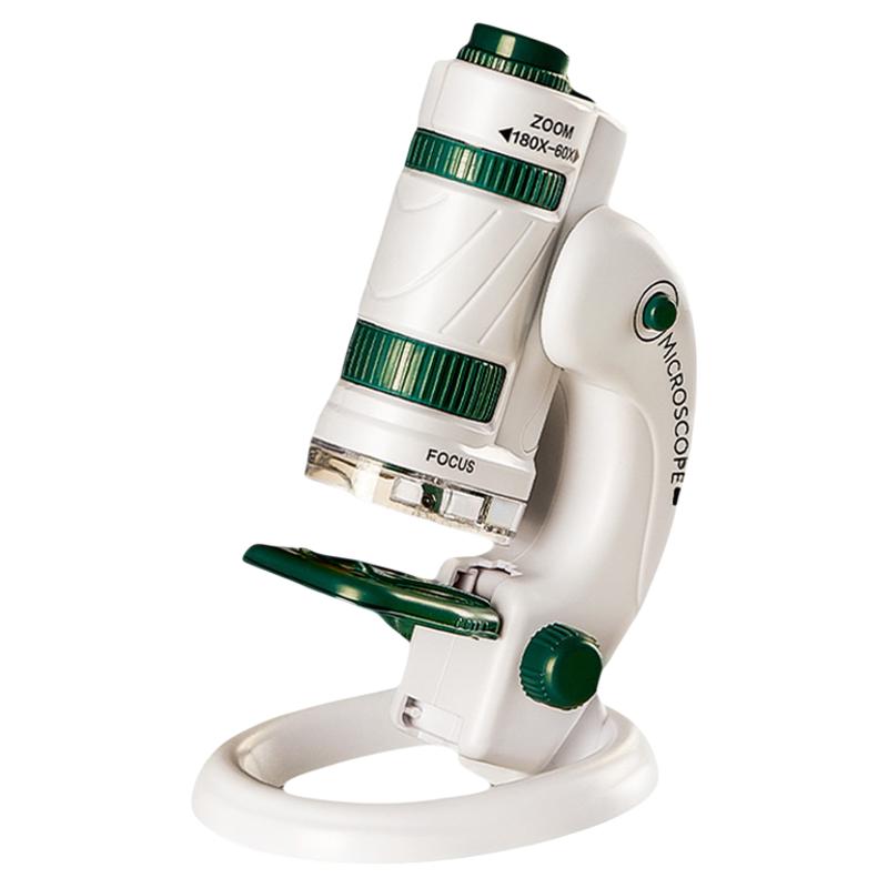 儿童显微镜玩具小益智科学实验可看细菌便携式男孩子