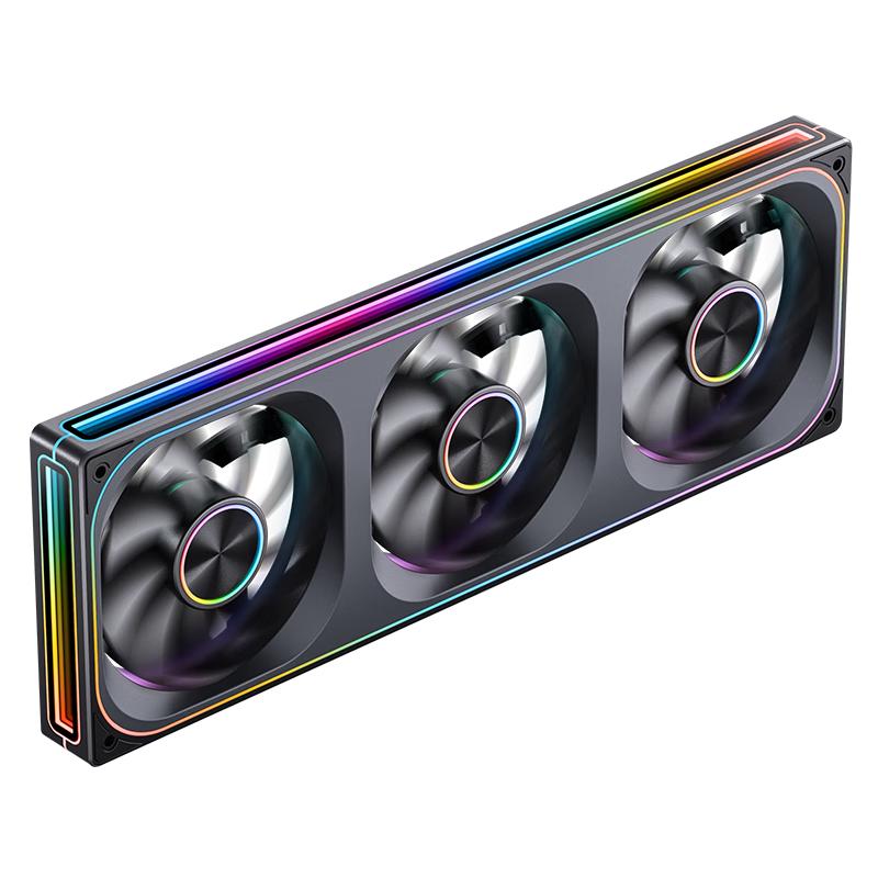  JONSBO/乔思伯 四面一体千层镜光效 机箱风扇  风冷