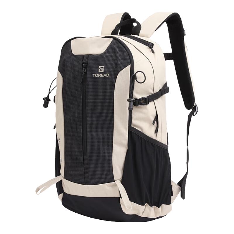 探路者（TOREAD）登山包双肩包背包30L 户外徒步旅行包爬山轻便大容量防水透气背包 【升级款】-浅卡其 均码