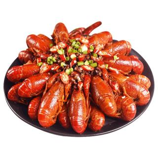 小霸龙 GUO LIAN国联麻辣小龙虾速食26年新虾加热即食虾类小龙虾整虾鲜活大号虾尾 750g 3盒 4