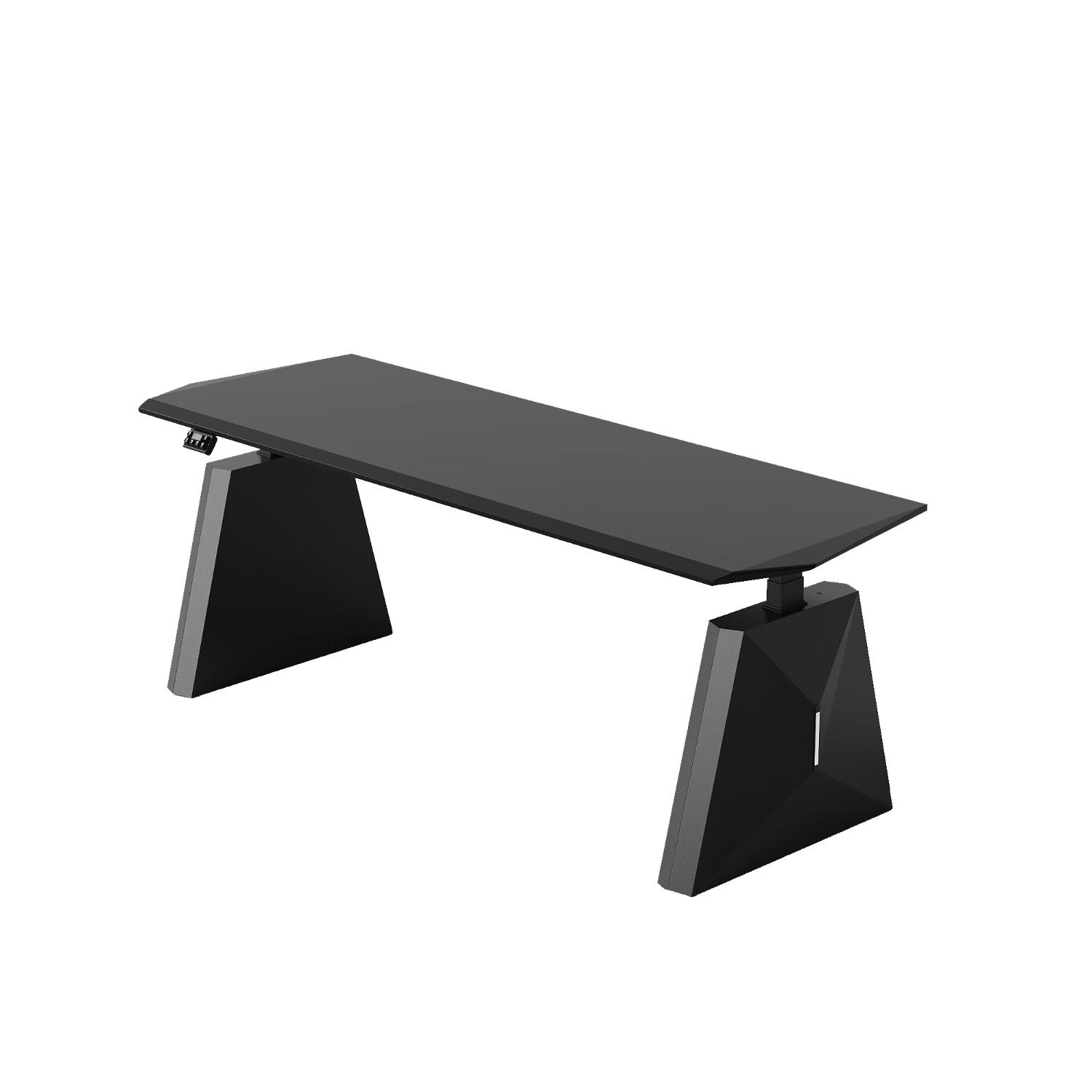 智芯掌控者电动升降桌电脑电竞桌子双人电脑桌大书桌办公桌工作台