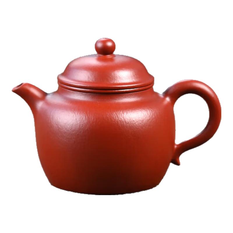 眷砂堂宜兴原矿紫砂壶纯全手工泡茶壶原矿紫砂朱泥家用功夫茶具单壶西施 秋水壶
