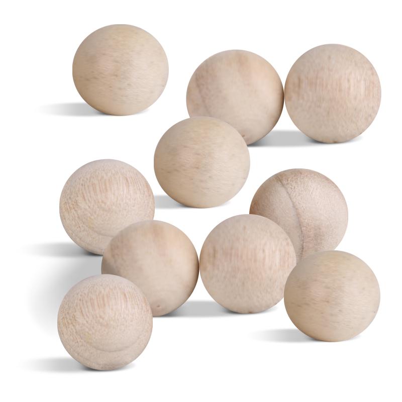 MISFIT 30大粒天然香樟木球 衣柜防霉防虫防蛀条除味除湿替代樟脑卫生球