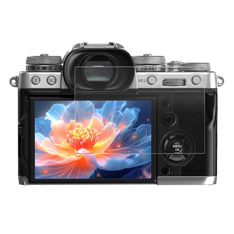 绿巨能（llano）相机ar膜适用富士Xm5/x-m5相机高清抗反光户外屏幕贴膜1套装