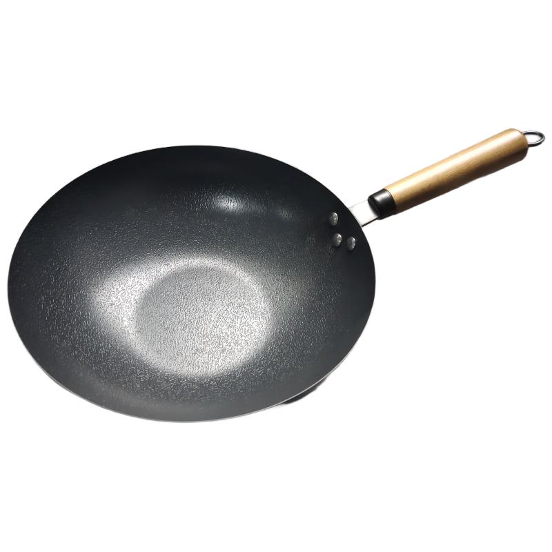 京东京造 铁陶炒锅 不粘炒菜电磁炉具燃气灶家用平底【0氟】32cm 【0氟不粘】铁陶炒锅 32cm