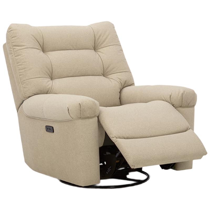 乐至宝 LAZBOY 功能沙发猫抓布防泼绒布电动懒人沙发加菲白【60天发】