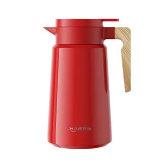 HAERS 316L不锈钢 丹枫红 1800ml 保温壶