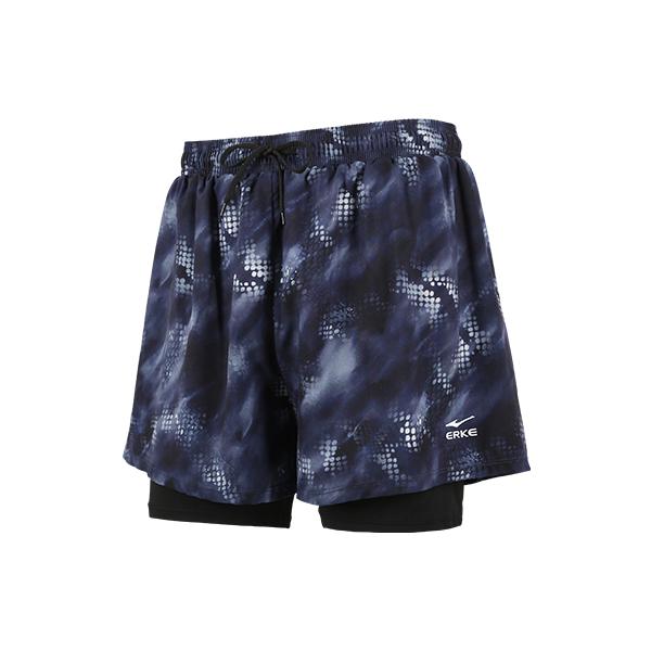 泳裤男士舒适透气假两件游泳裤防尴尬沙滩裤海边度假温泉裤