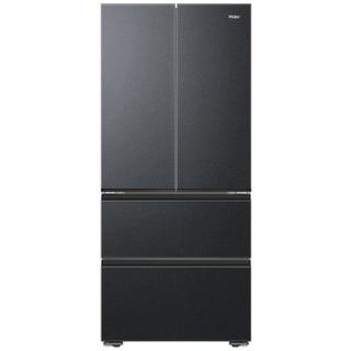 Haier 海尔 小红花系列 BCD-500WGHFDB5X8U1 风冷法式门冰箱 500L 夜影灰