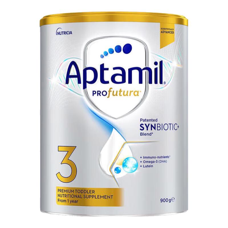 Aptamil 爱他美 澳洲白金版 婴幼儿配方奶粉 3段1罐900g