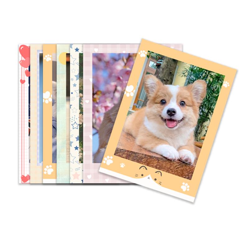  乐凯 创意照片打印 3英寸拍立得风格彩边LOMO卡