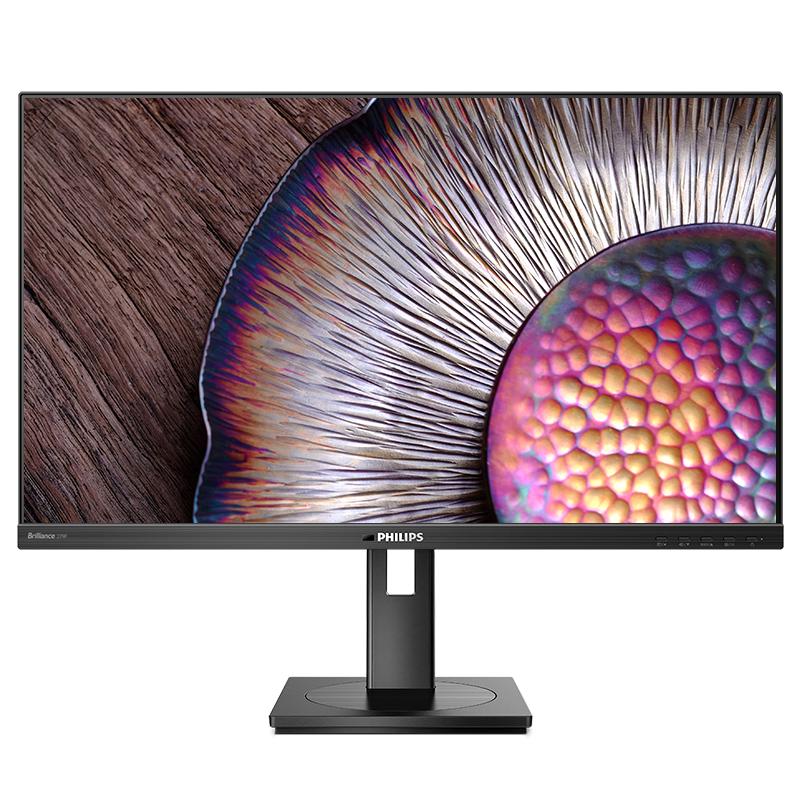 PHILIPS 飞利浦 279P1 27英寸液晶显示器（4K、Type-c、90W供电、60Hz）