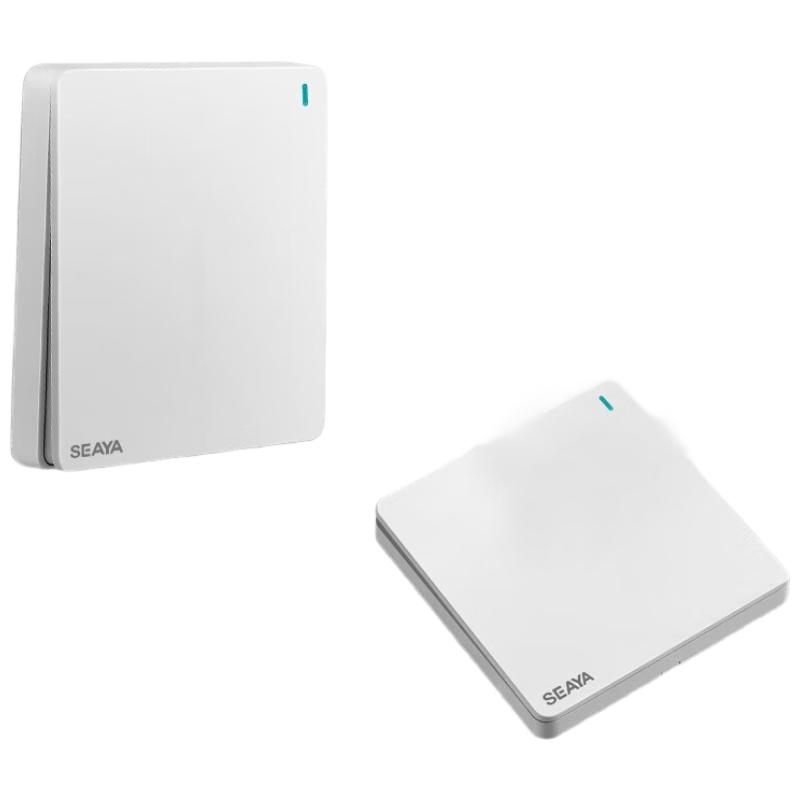 SEAYA 希崖电气 XY-086 遥控开关 白色一开