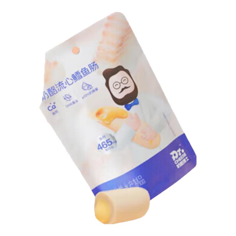 Dr.CHEESE 奶酪博士 宝宝奶酪流心鳕鱼肠 原味 80g*1包