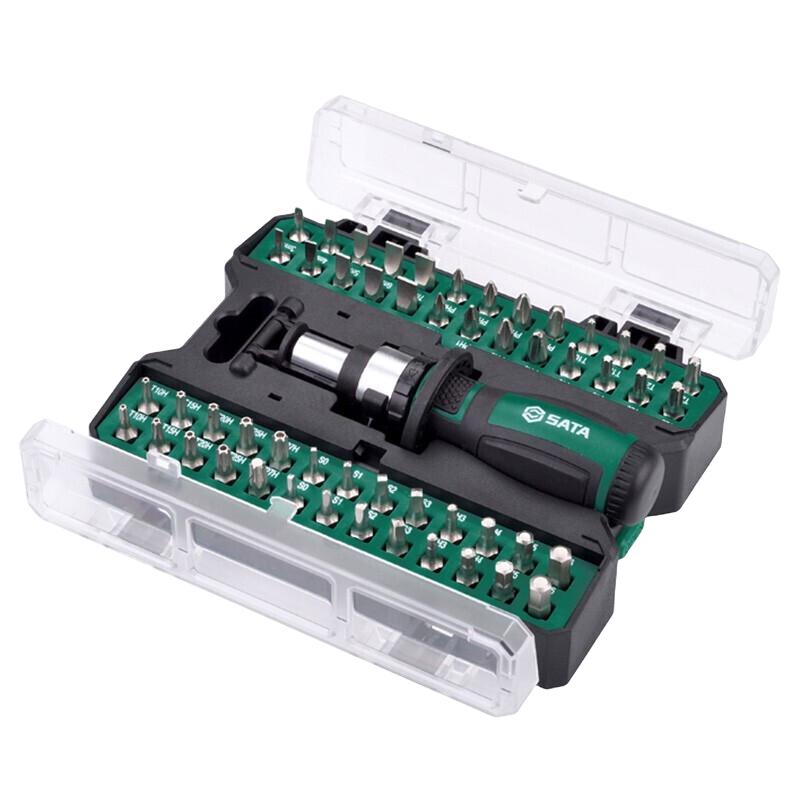 SATA 世达 05491 棘轮螺丝批套装 53件套