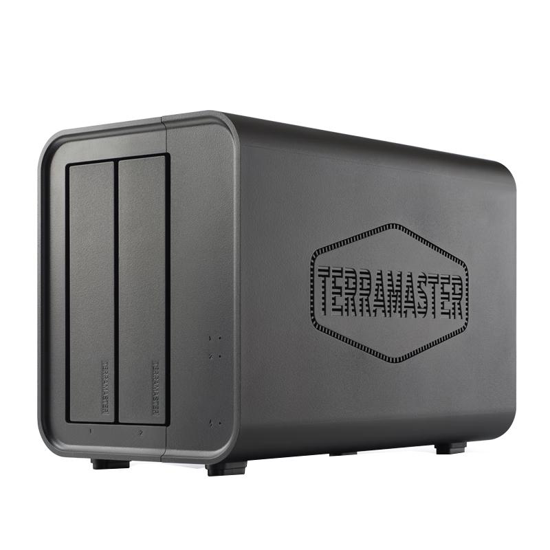 TERRAMASTER 铁威马 D2-320 双盘RAID磁盘 Type-c