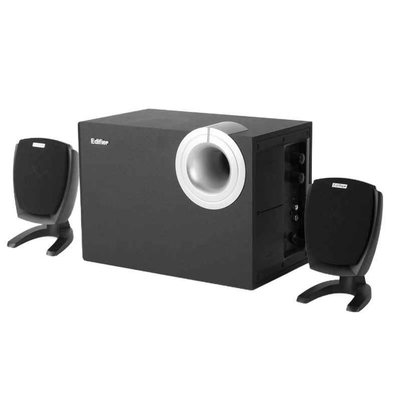 EDIFIER 漫步者 R201T06 2.1声道 室内 多媒体音箱 黑色