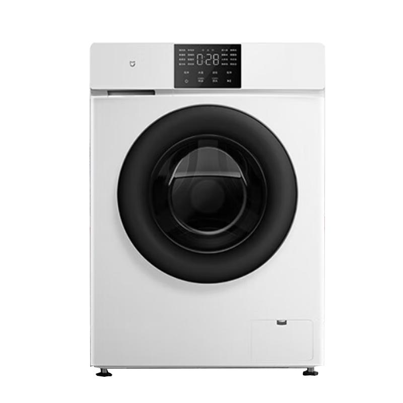 MIJIA 米家 XQG100MJ201 滚筒洗衣机 10kg 云锦白