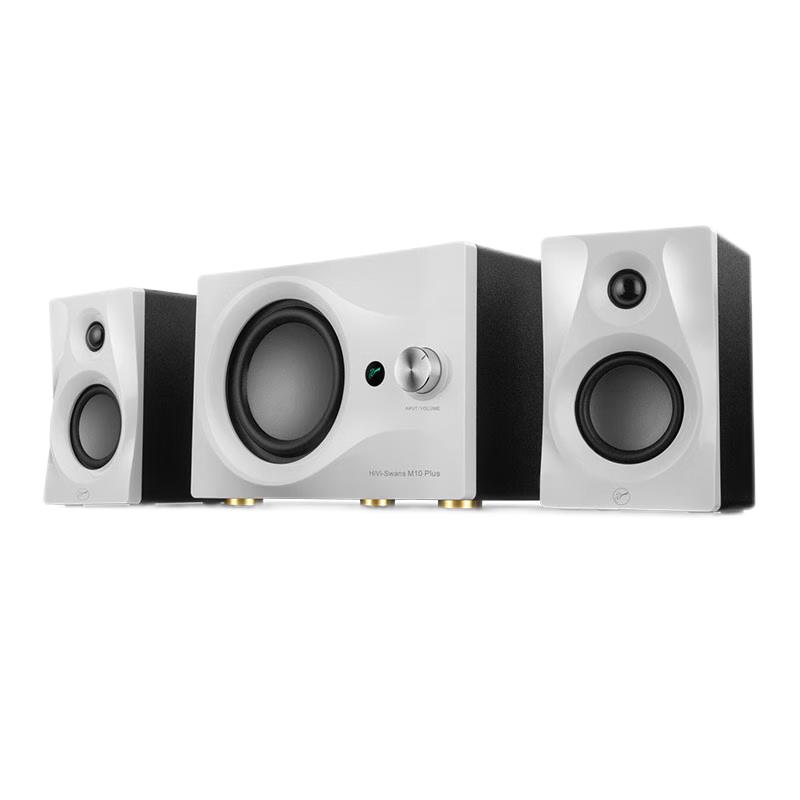 HiVi 惠威 M10Plus 2.01声道 居家 多媒体音箱 白色