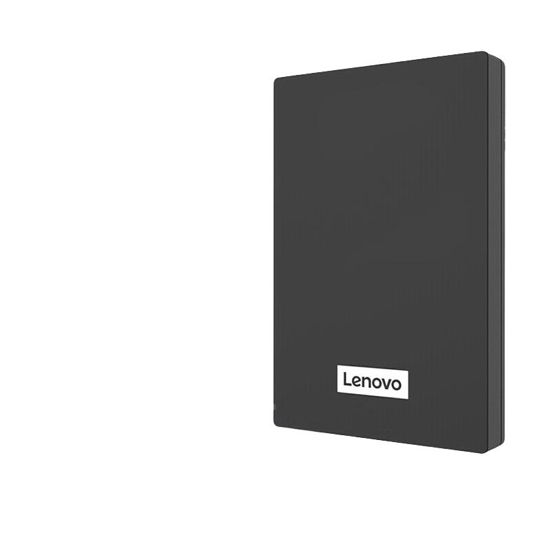 Lenovo 联想 F308 2.5英寸Micro-B便携移动机械硬盘 2TB USB3.0 经典黑