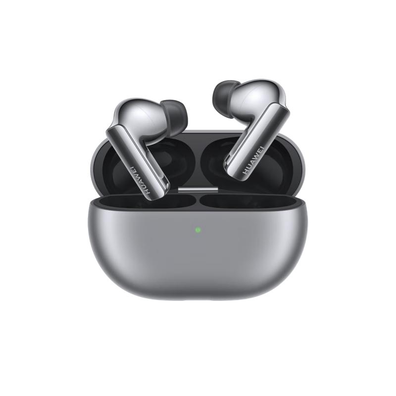 HUAWEI 华为 FreeBuds Pro 3 入耳式真无线动圈主动降噪蓝牙耳机 冰霜银 无线充电