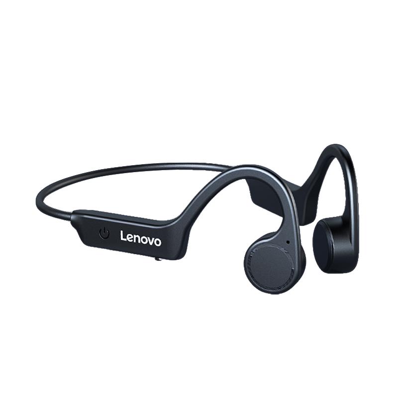 Lenovo 联想 X4 骨传导挂耳式蓝牙耳机 黑色