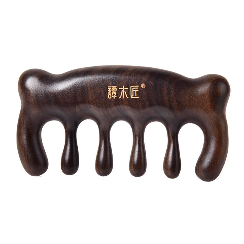 谭木匠 萌熊拨筋梳 原木色 1把