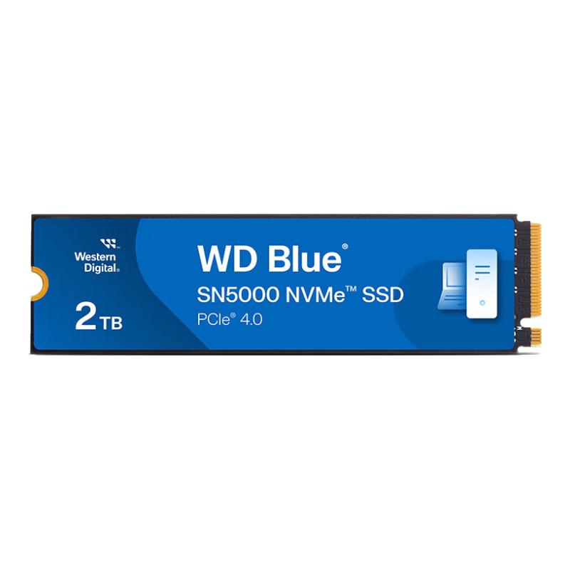Western Digital 西部数据 SSD固态硬盘 NVMe M.2接口 AI电脑配件 笔记本电脑游戏硬盘sn580/sn770/sn850X SN5000 独家新品PCle4.0 超大容量 2TB
