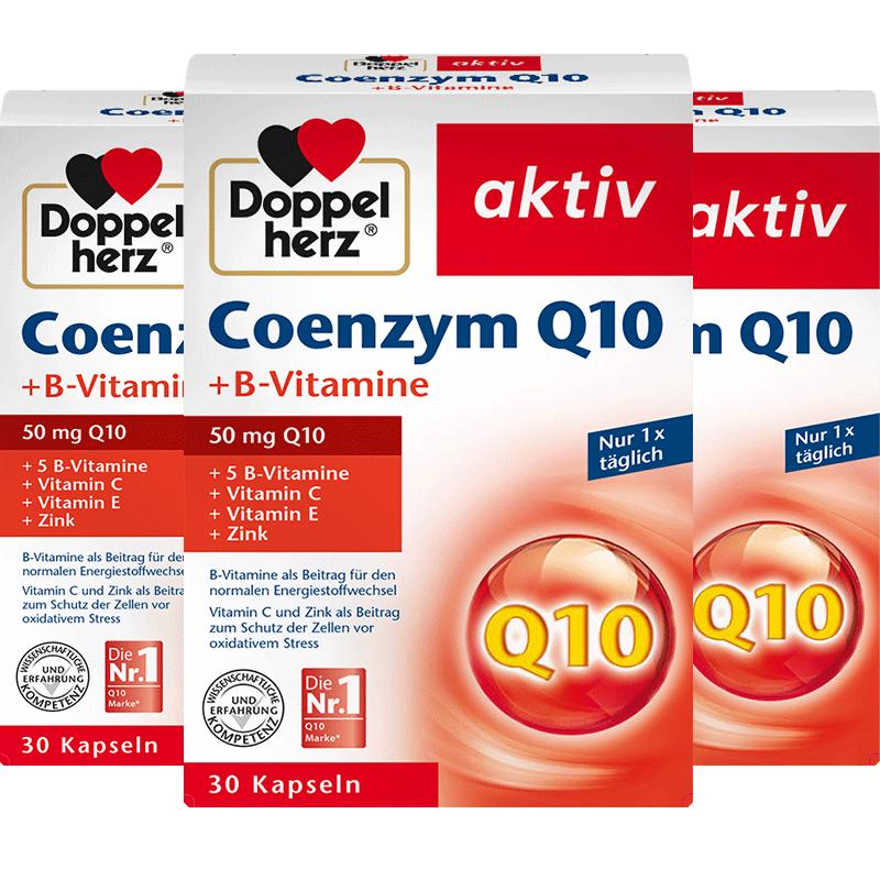 Doppelherz 双心 辅酶素Q10软胶囊 30粒*3盒