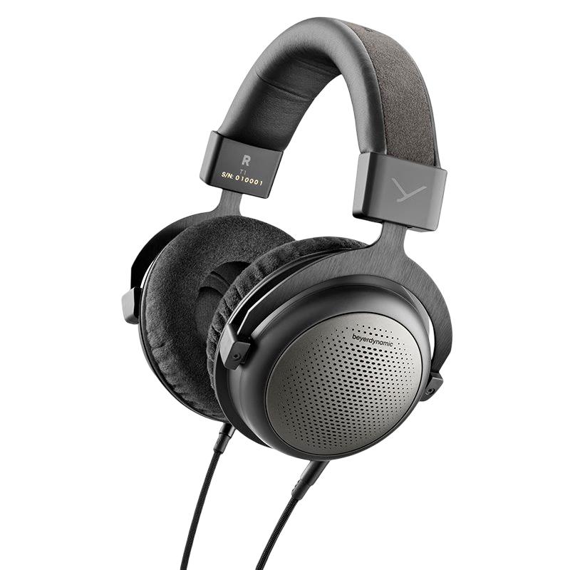 beyerdynamic 拜雅 T1 三代 耳罩式头戴式动圈有线耳机 黑色 3.5mm