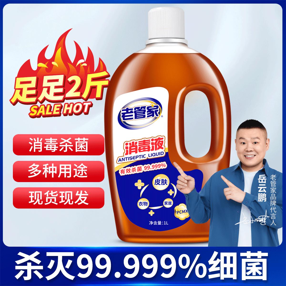 消毒液居家室内消毒杀菌儿童玩具衣物除菌消毒1L