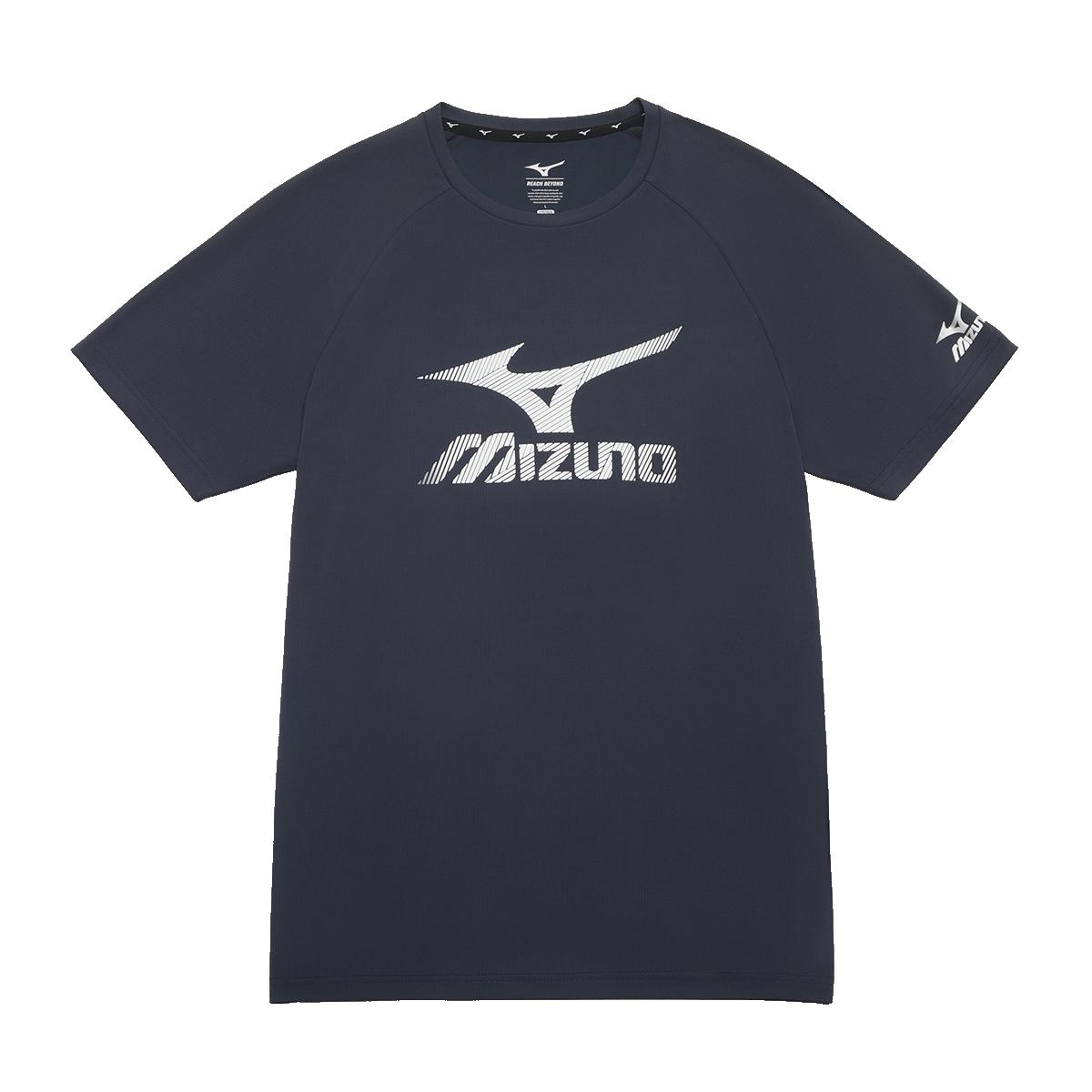 美津浓 Mizuno速干宽松薄款运动T恤男女款运动短袖T恤ESSENTIAL
