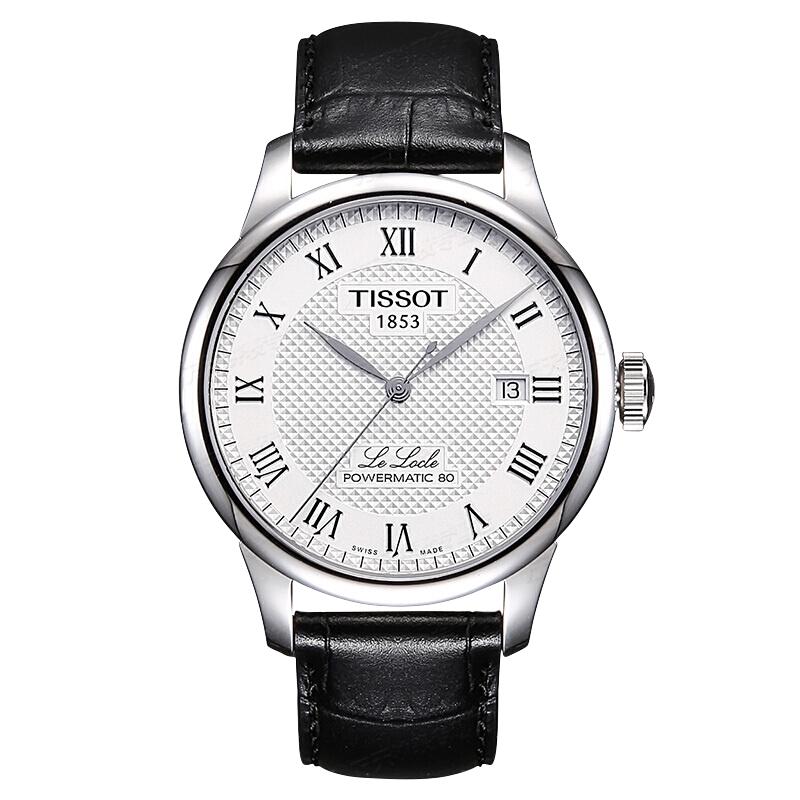 TISSOT 天梭 力洛克系列 39.3毫米自动上链腕表 T006.407.16.033.00