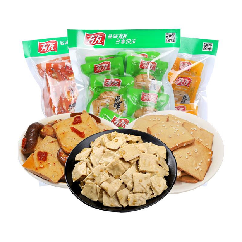  YUYU/有友 多口味 豆腐干  桶装 804g