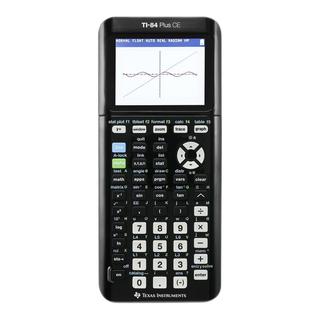 TEXAS INSTRUMENTS 德州仪器 TI-84 PLUS CE 彩屏图形绘图计算器 黑色