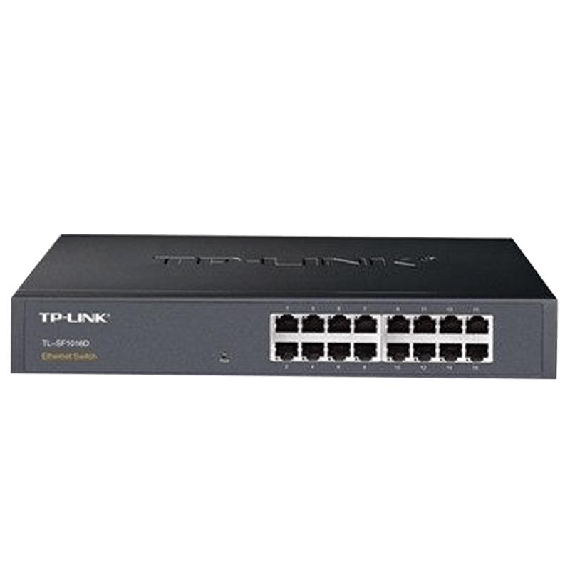 TP-LINK 普联 TL-SF1016D 16口百兆交换机
