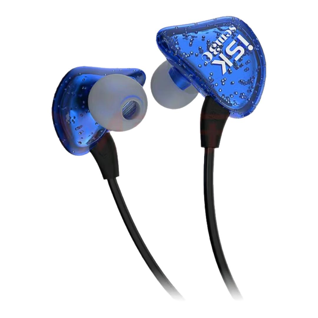 iSK 声科 sem3C 入耳式监听耳机（挂耳）蓝色